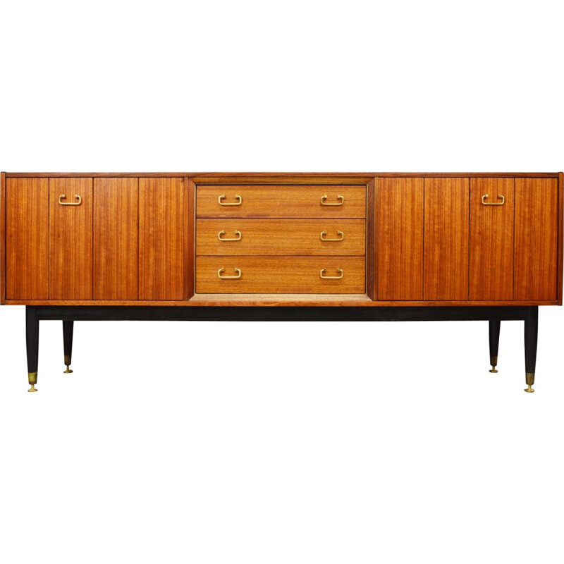 Mid-Century teak "Tola" sideboard with bi-fold doors by G-plan - 1960s