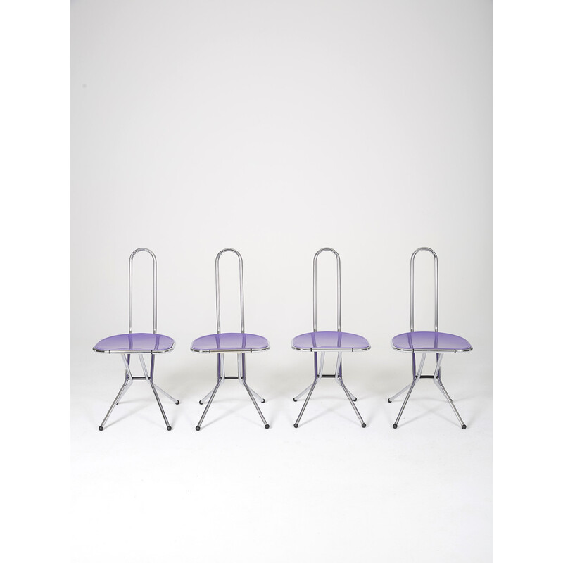 Set di 4 sedie vintage Isak di Niels Gammelgaard per Ikea, 1980