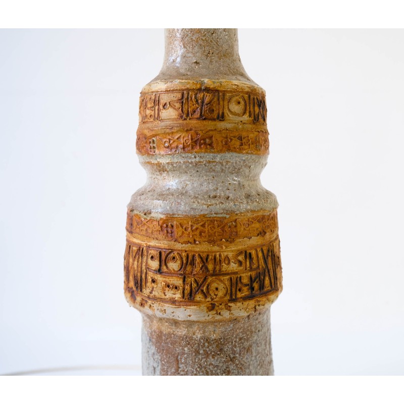 Lampada da tavolo vintage in ceramica di Bernard Rooke, Inghilterra 1960-1970