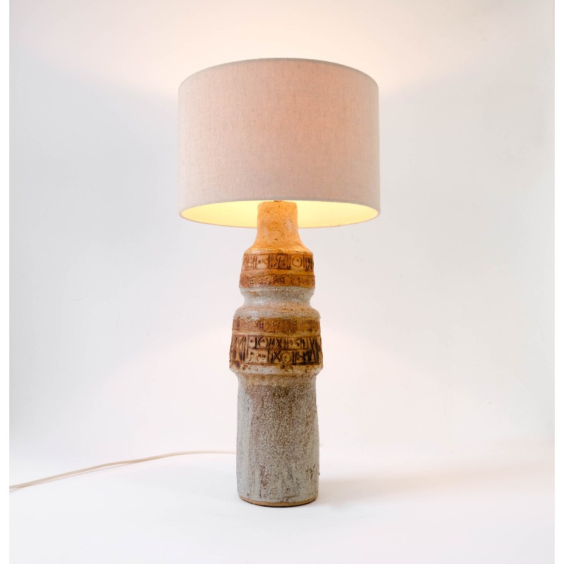 Lampe de table vintage en céramique par Bernard Rooke, Angleterre 1960-1970