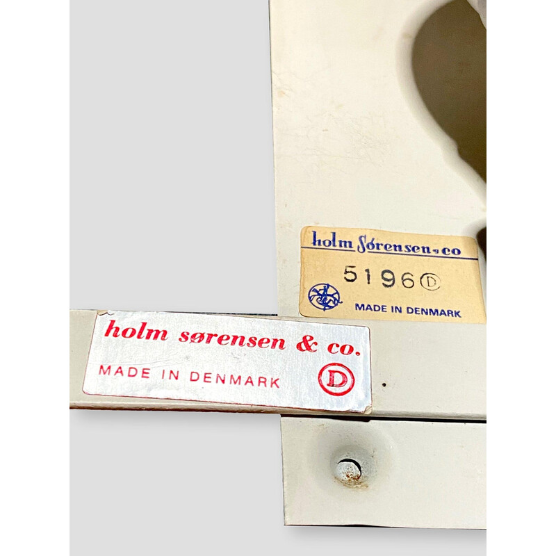 Applique vintage en plaque de laiton par Svend Aage Holm Sørensen, 1960-1970
