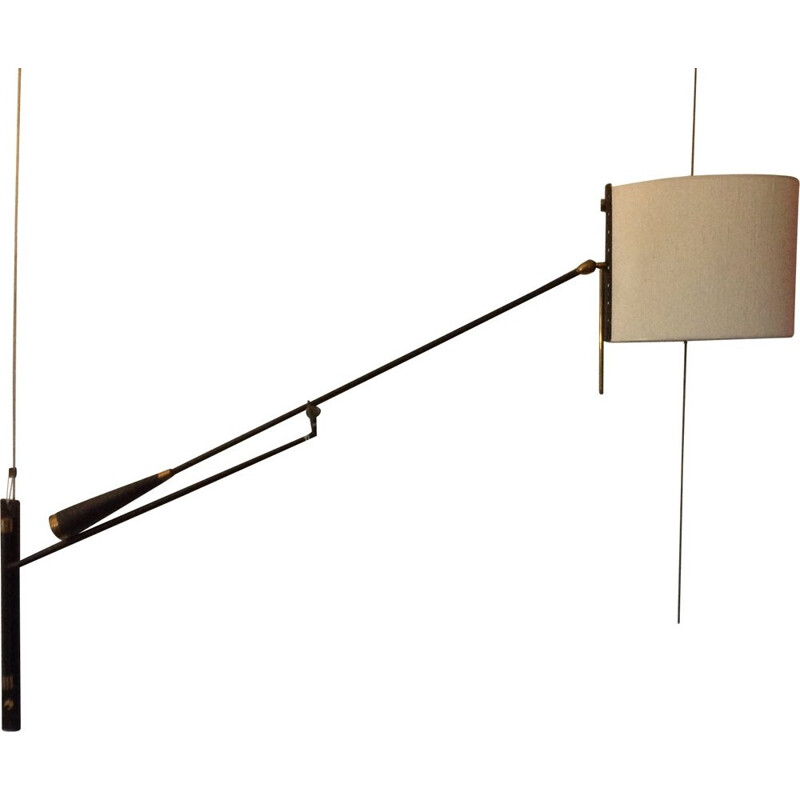 Big wall light Lunel - 1950s