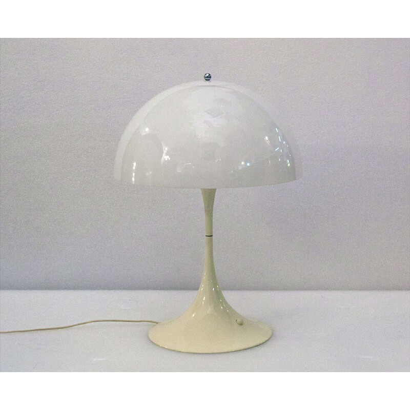 Vintage table lamp by Verner Panton Panthella for Louis Poulsen, 1970s