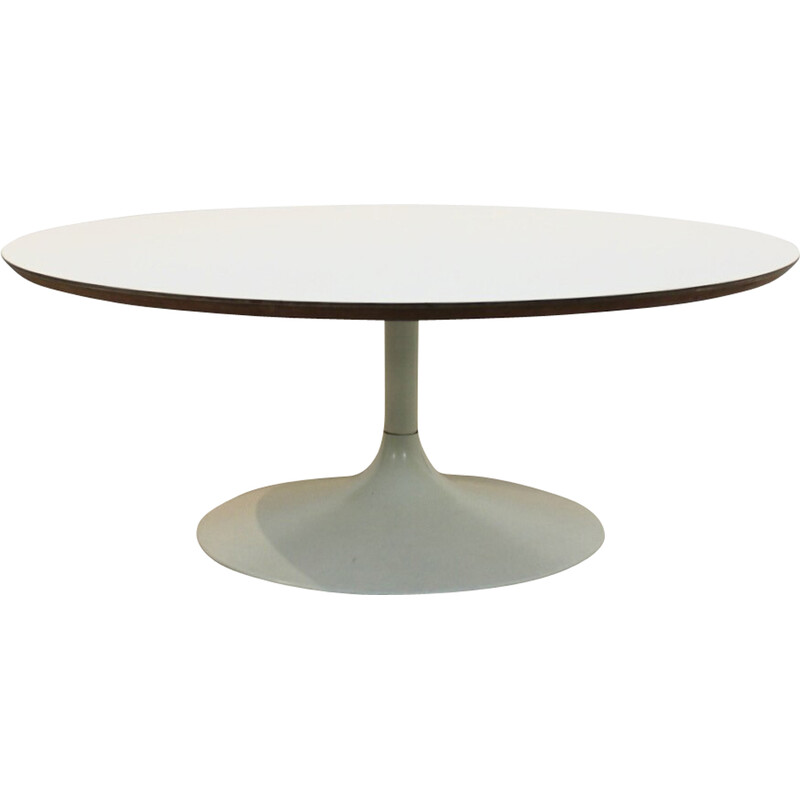 Vintage T830 tulip coffee table in melamine by Geoffrey Harcourt for Artifort, Netherlands