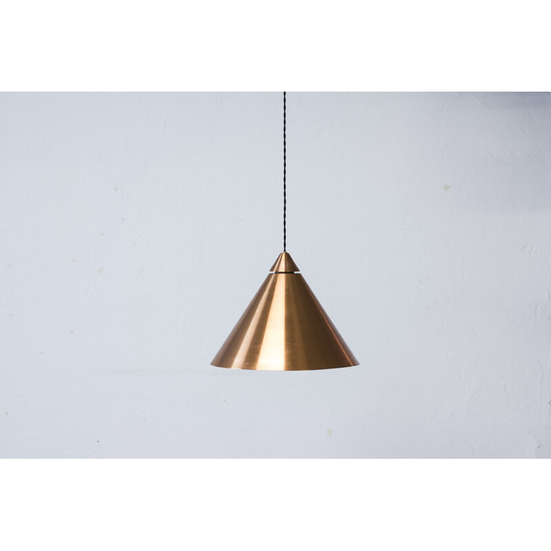 Cone shaped pendant lamp by Luxus - 1960s