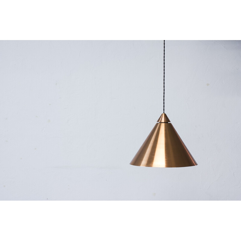 Cone shaped pendant lamp by Luxus - 1960s