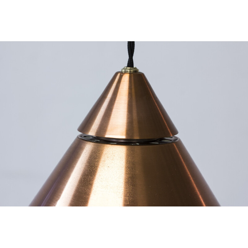 Cone shaped pendant lamp by Luxus - 1960s