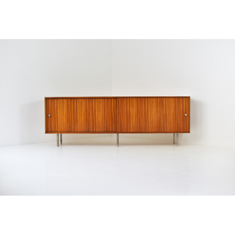 Vintage minimalist sideboard in rosewood by Alfred Hendrickx for Belform, Belgium 1950s