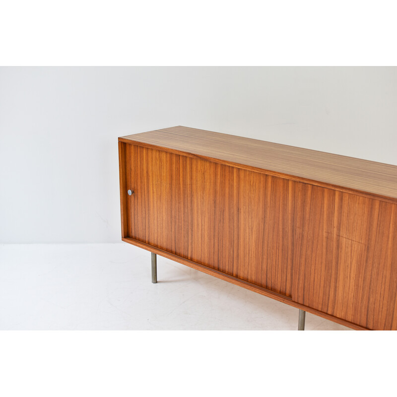 Vintage minimalist sideboard in rosewood by Alfred Hendrickx for Belform, Belgium 1950s