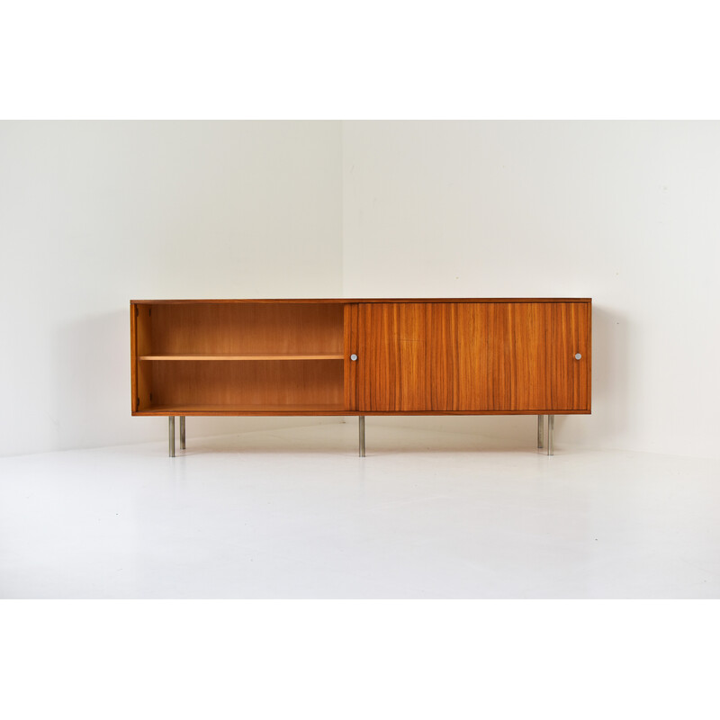 Vintage minimalist sideboard in rosewood by Alfred Hendrickx for Belform, Belgium 1950s