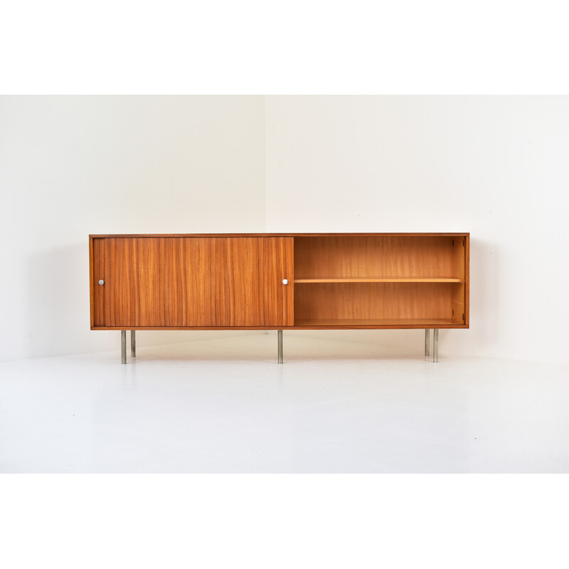 Vintage minimalist sideboard in rosewood by Alfred Hendrickx for Belform, Belgium 1950s