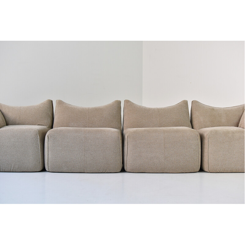 Modelo de sofá Vintage Sectional "Bambole" de Mario Bellini para B e B Italia, Itália 1970