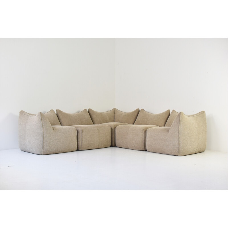 Vintage Sectional sofa model "Bambole" by Mario Bellini for B and B Italia, Italy 1970s