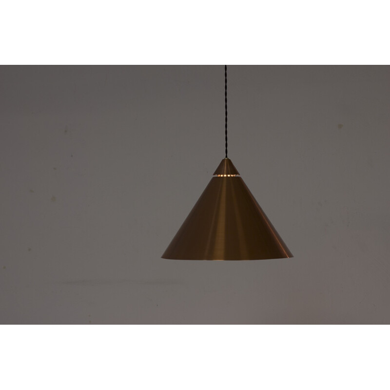 Cone shaped pendant lamp by Luxus - 1960s