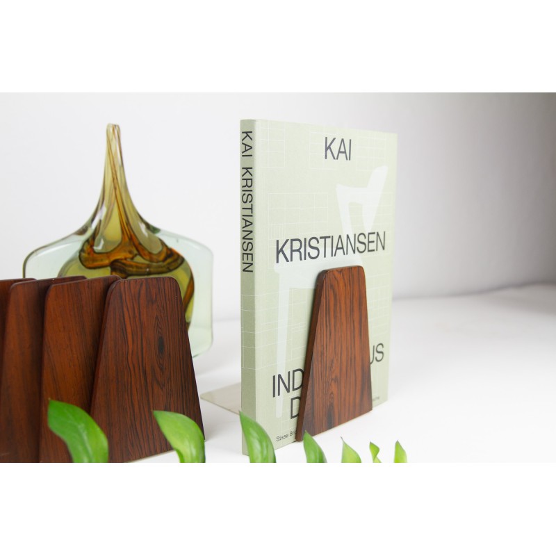 Set of 8 mid-century bookends by Kai Kristiansen for Fm, 1960s