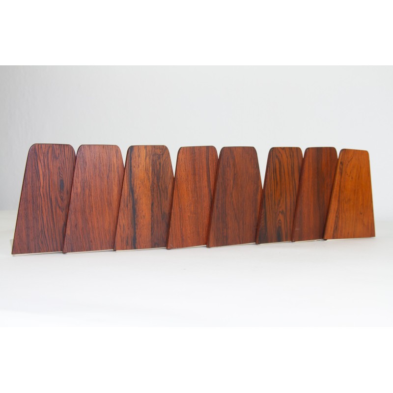 Set of 8 mid-century bookends by Kai Kristiansen for Fm, 1960s