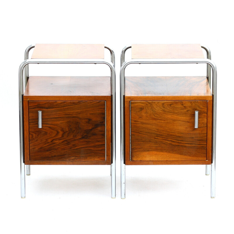 Set of bedside tables, Kovona - 1950s