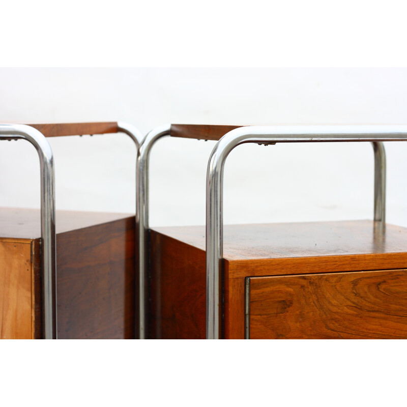 Set of bedside tables, Kovona - 1950s