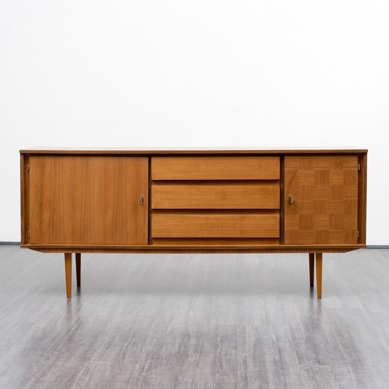 Walnut vintage sideboard - 1960s