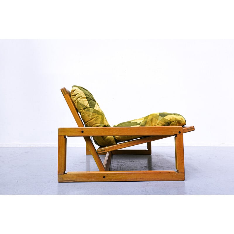 Fauteuil lounge vintage "Carlotta" par Tobia & Afra Scarpa pour Cassina, Italie 1960