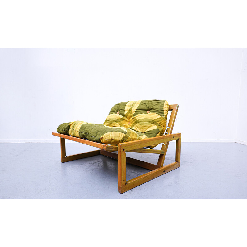 Fauteuil lounge vintage "Carlotta" par Tobia & Afra Scarpa pour Cassina, Italie 1960