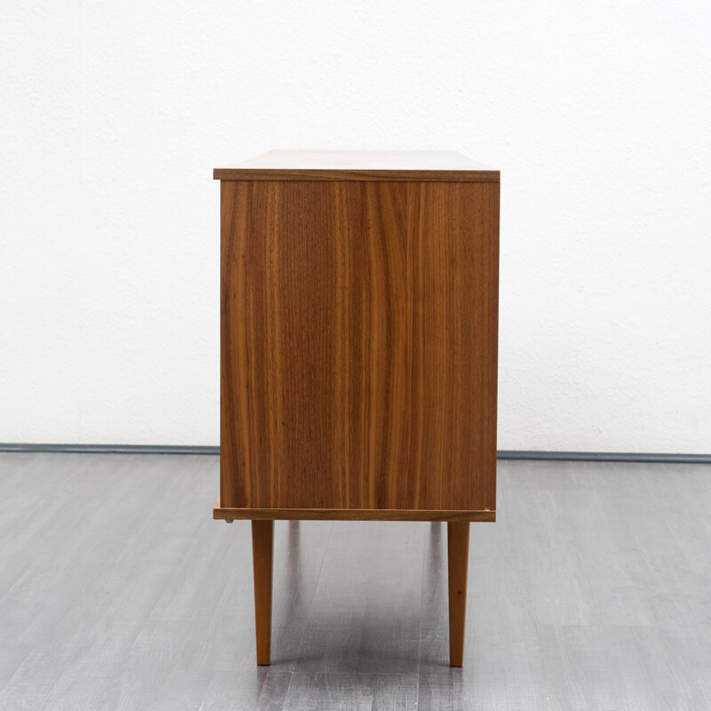 Walnut vintage sideboard - 1960s