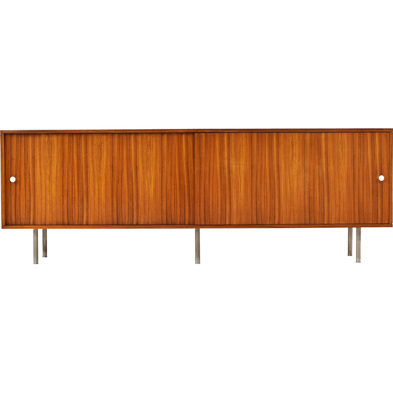 Vintage minimalist sideboard in rosewood by Alfred Hendrickx for Belform, Belgium 1950s