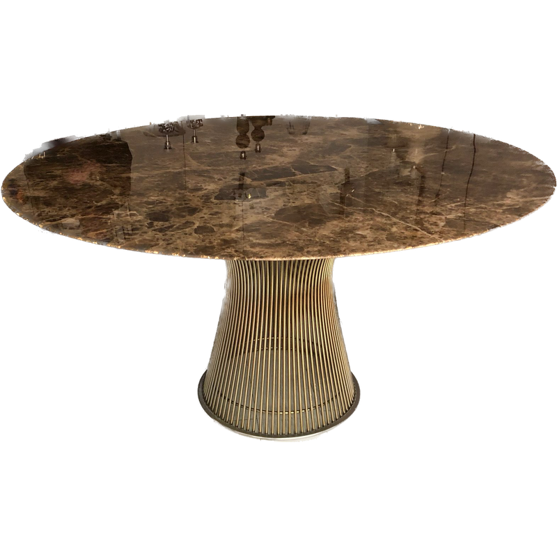 Vintage marble table by Warren Platner for Knoll, 2021s