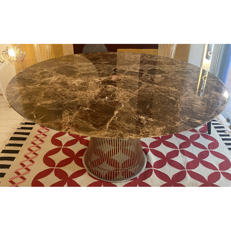 Mesa de mármore Vintage da Warren Platner para Knoll, 2021