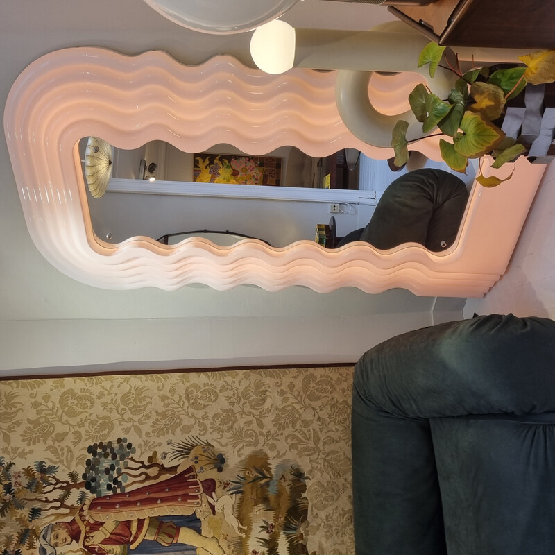 Vintage Ultrafragola mirror by Ettore Sottsass for Poltronova, 1970s