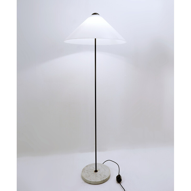 Mid-century floor lamp "Snow" by Vico Magistretti for O-Luce, Italy