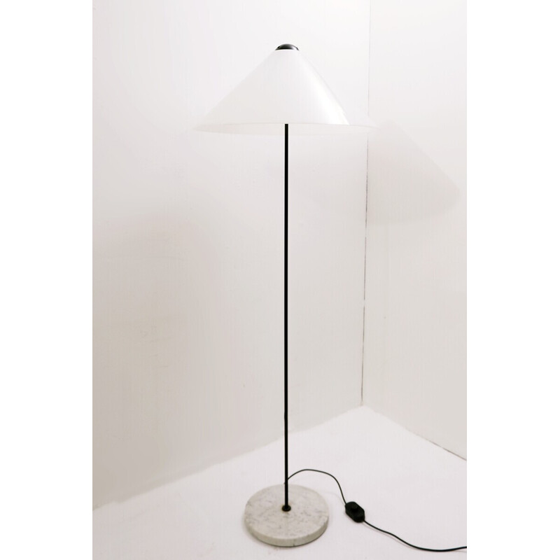 Mid-century floor lamp "Snow" by Vico Magistretti for O-Luce, Italy