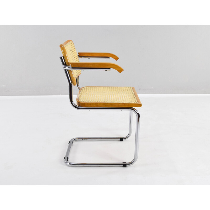 Set di 4 sedie italiane B64 Cesca di Marcel Breuer, 1970