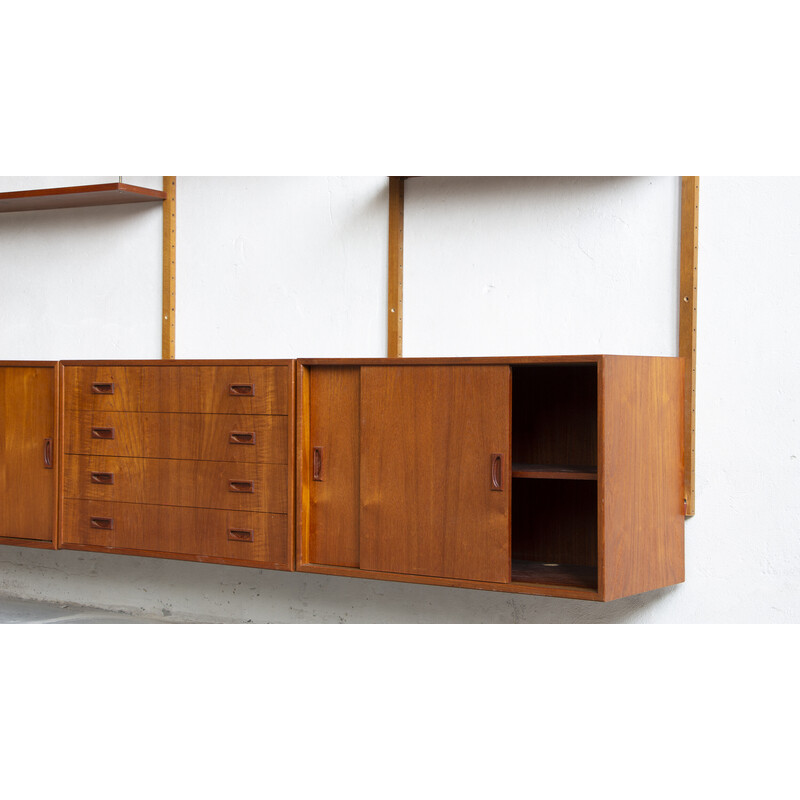 Vintage bookcase Ps System by Preben Sørensen for Randers Møbelfabrik