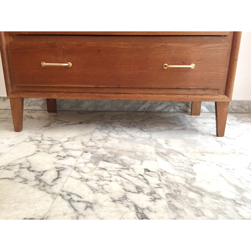 Vintage chest of drawers with 4 drawers - 1950s