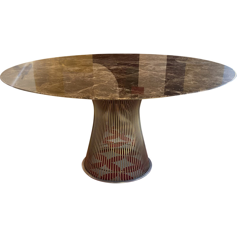 Vintage marble table by Warren Platner for Knoll, 2021s