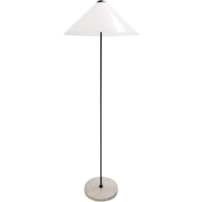 Mid-century floor lamp "Snow" by Vico Magistretti for O-Luce, Italy