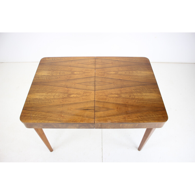 Vintage extendable dining table by Jindřich Halabala for Up Závody, Czechoslovakia 1957