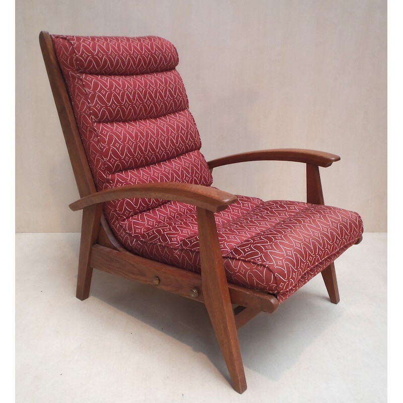 FS 134" fauteuil met "Free-Span" systeem, Guy BESNARD - 1960