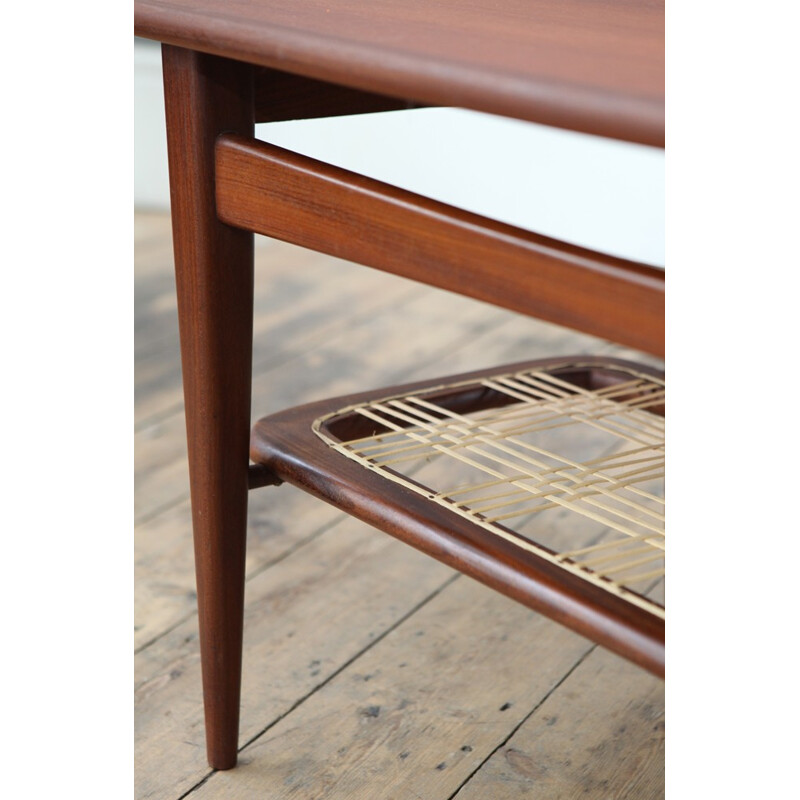 Dutch teak coffee table - 1960s