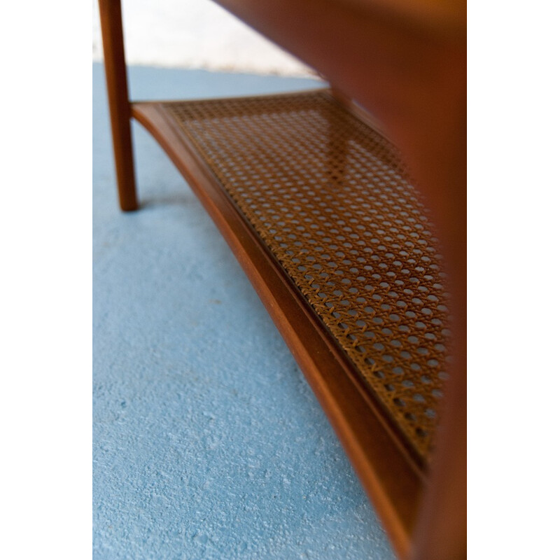 Scandinavian teak coffee table - 1960s