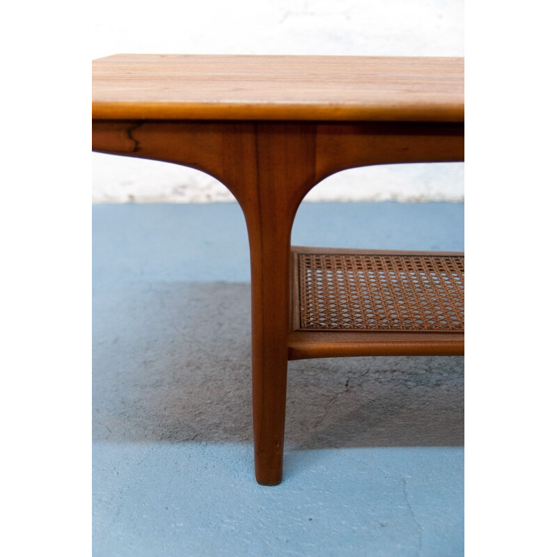 Scandinavian teak coffee table - 1960s