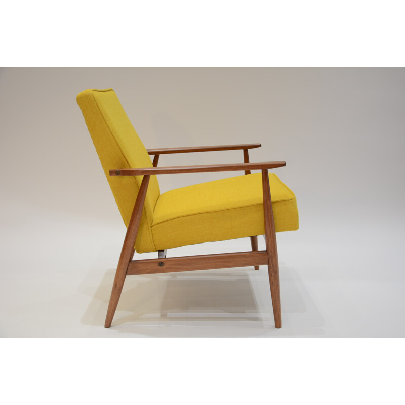 Vintage yellow armchairs - 1960s