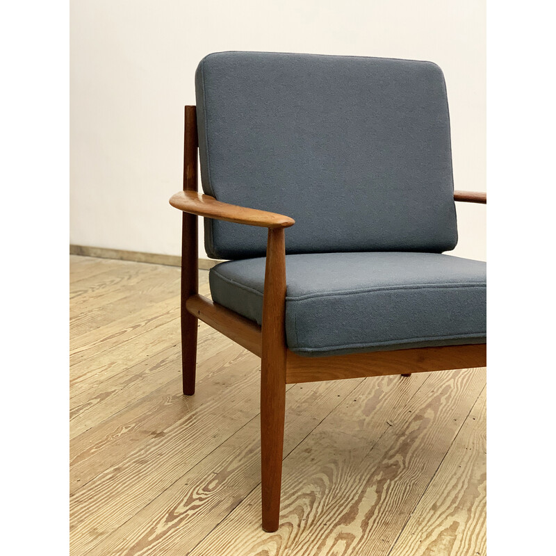 Fauteuil danois vintage par Grete Jalk pour France et Søn, 1960