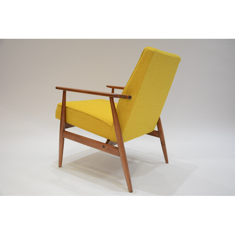 Vintage yellow armchairs - 1960s