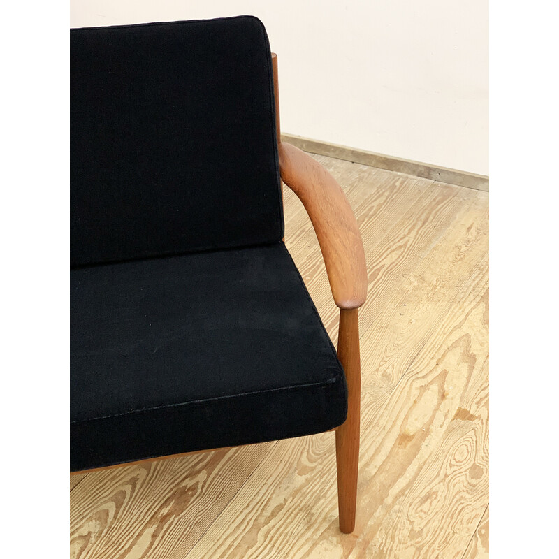 Fauteuil danois vintage par Grete Jalk pour France et Søn, 1960