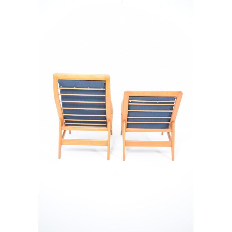 Paire de fauteuils De Ster Gelderland - 1960