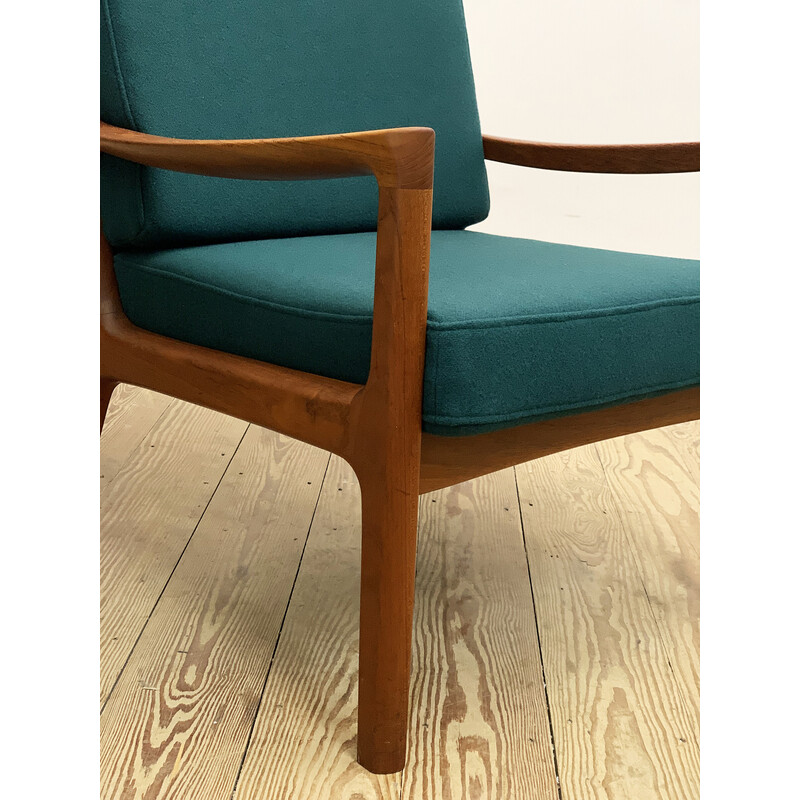 Mid-century Danish armchair by Ole Wanscher for France and Son, 1950s