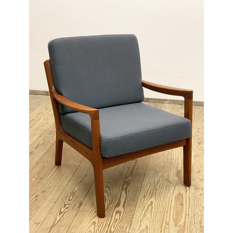 Mid-century Danish armchair by Ole Wanscher for France and Son, 1950s