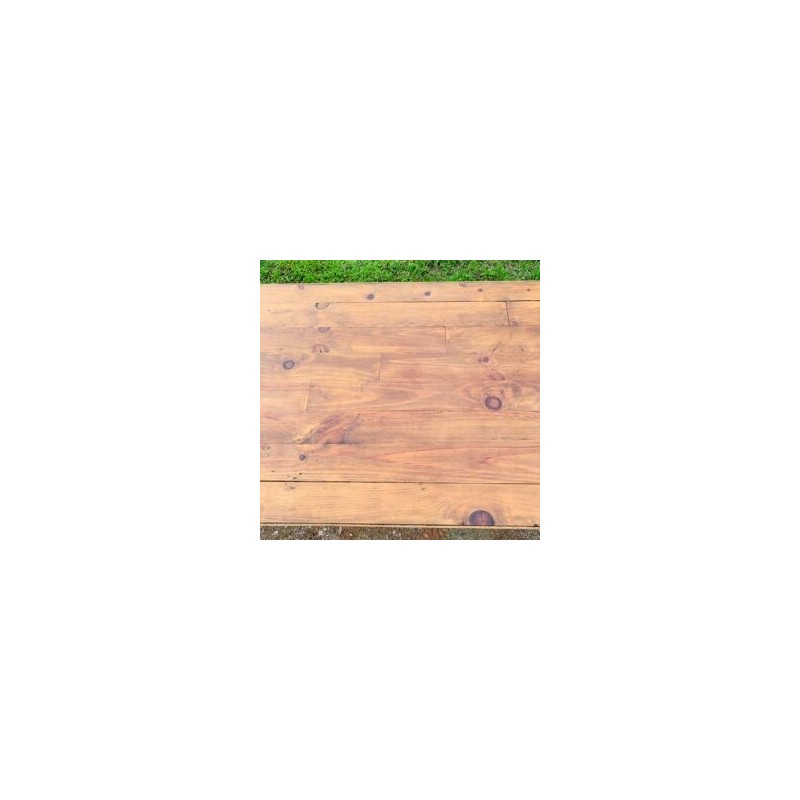 Mesa de granja vintage de madera